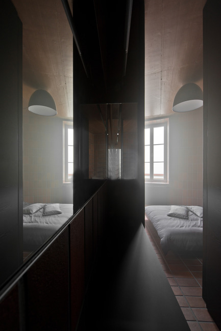 Press kit | 2506-01 - Press release | Bazillion Apartment: Warm and Cold - AGROB BUCHTAL - Residential Interior Design - Photo credit: Leonas Garbačauskas / AGROB BUCHTAL
