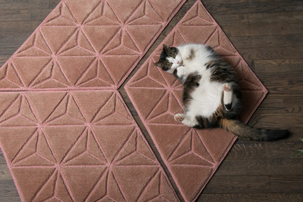 Dossier de presse | 2512-01 - Communiqué de presse | Jigsaw Rug Wins Double Design Award - Ingrid Külper Design AB - Design d’intérieur commercial - jigsaw multipurpose rug &nbsp;printed on wool - Crédit photo : Ewa Malmsten Nordell