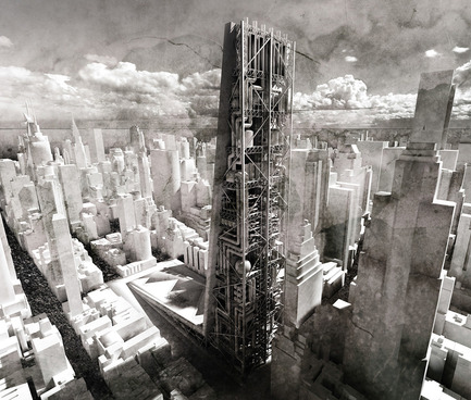 Press kit | 1127-13 - Press release | Winners 2017 eVolo Skyscraper Competition - eVolo Magazine - Competition - Sustainable Urban Mining Factory Skyscraper - honorable mention - Photo credit: Maciej Kasperek