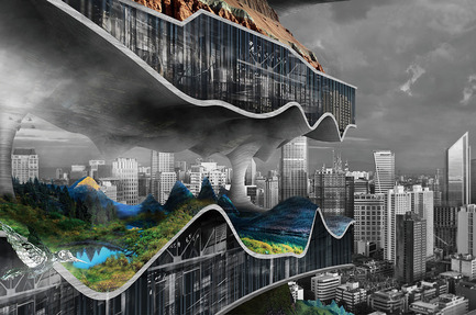 Press kit | 1127-13 - Press release | Winners 2017 eVolo Skyscraper Competition - eVolo Magazine - Competition - Vertical Factories in Megacities - 2nd place - Photo credit: Tianshu Liu, Linshen Xie