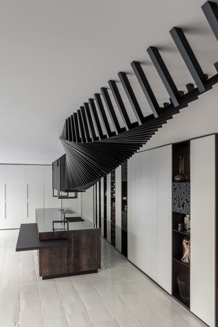 Dossier de presse | 2558-01 - Communiqué de presse | Alessandro Isola's "The Cut"wins the Architizer A+ Award - Alessandro Isola Ltd. - Design d’intérieur résidentiel - Crédit photo : Alessandro Isola