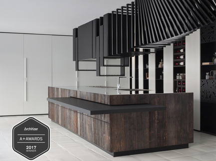 Dossier de presse | 2558-01 - Communiqué de presse | Alessandro Isola's "The Cut"wins the Architizer A+ Award - Alessandro Isola Ltd. - Design d’intérieur résidentiel - Crédit photo : Alessandro Isola
