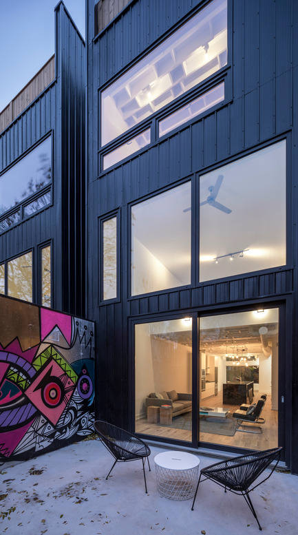 Dossier de presse | 2045-02 - Communiqué de presse | Double Duplex - Batay-Csorba Architects - Architecture résidentielle - Rear Courtyard - Crédit photo : Doublespace Photography