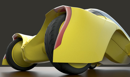 Press kit | 2234-02 - Press release | Dubai based Designer Niko Kapa wins Top Prize at European Product Design Awards - Studio Niko Kapa - Industrial Design -   Audi Cetus - rear view&nbsp;  - Photo credit:  Studio Niko Kapa 