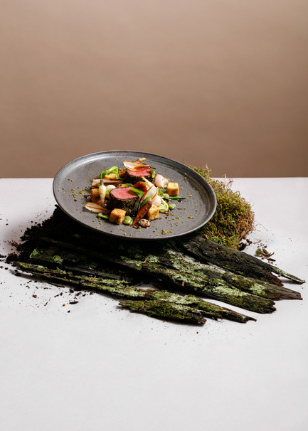 Dossier de presse | 2065-02 - Communiqué de presse | Botanist Restaurant to Open its Doors on April 24 in Vancouver, BC - Fairmont Pacific Rim - Art de vivre - Botanist - Herb-Crusted Lamb Saddle - Crédit photo : Ian Lanterman