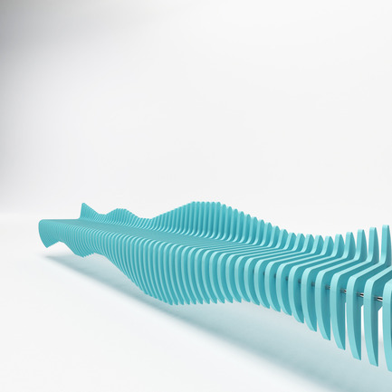Dossier de presse | 2409-01 - Communiqué de presse | Waves - Tulin + Ayse / Studio-34 - Produit - Waves Stair Seating - Crédit photo :  Ayse Teke Mingu Tulin Atamer Karaagac 