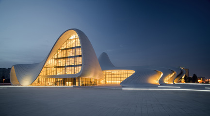 Press kit | 661-37 - Press release | "Performance" is Announced as Theme for World Architecture Festival 2017 Edition - World Architecture Festival (WAF) - Competition - Zaha Hadid Architects Heydar Aliyev Centre - Photo credit: Farid Xayrulin
