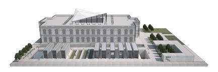 Dossier de presse | 2551-01 - Communiqué de presse | The Lima Art Museum New Contemporary Art Wing - AYBARS ASCI, Efficiency Lab for Architecture PLLC - Art - Aerial View - Crédit photo : Efficiency Lab for Architecture PLLC
