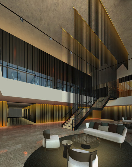 Dossier de presse | 2531-01 - Communiqué de presse | Corrs Chambers Westgarth - Electrolight - Design d’éclairage - Artistic Render - Reception - Crédit photo : Electrolight
