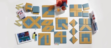Press kit | 2506-02 - Press release | Tile Award 2017 - AGROB BUCHTAL and AIT-Dialog - Competition - Tiles with typography system, designed by Marine Sulmont (France) for&nbsp;Tile Award 2014 - Photo credit: Jochen Stüber