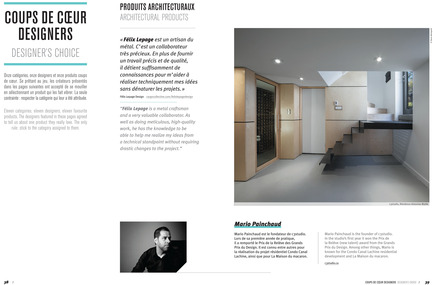 Dossier de presse | 611-10 - Communiqué de presse | 300 adresses design pour rénover, construire et aménager. Index-design lance la 6e édition du Guide de produits 2014. - Index-Design - Édition