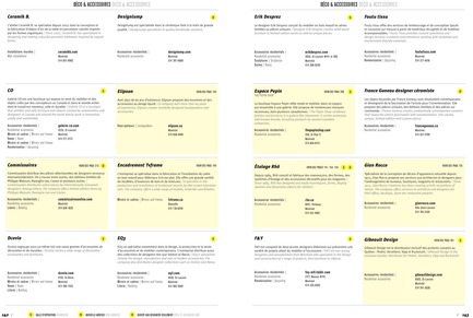 Dossier de presse | 611-10 - Communiqué de presse | 300 adresses design pour rénover, construire et aménager. Index-design lance la 6e édition du Guide de produits 2014. - Index-Design - Édition
