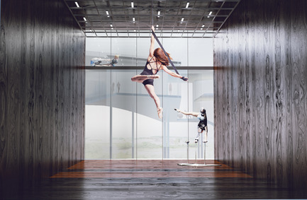 Press kit | 2528-01 - Press release | Circus Conservatory - Howeler + Yoon Architecture - Institutional Architecture - Interior Perspective - Photo credit: Courtesy of Höweler + Yoon Architecture