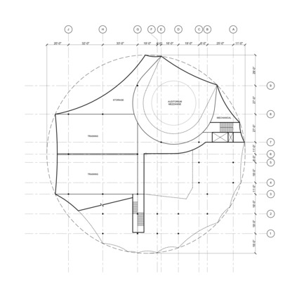 Press kit | 2528-01 - Press release | Circus Conservatory - Howeler + Yoon Architecture - Institutional Architecture - Second Floor - Photo credit: Courtesy of Höweler + Yoon Architecture