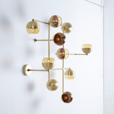 Press kit | 1665-02 - Press release | Lightmaker Studio Makes U.S. Debut at ICFF NY 2017 - Lightmaker Studio - Lighting Design - Float - Wall - Photo credit: Naomi Finlay