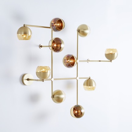 Press kit | 1665-02 - Press release | Lightmaker Studio Makes U.S. Debut at ICFF NY 2017 - Lightmaker Studio - Lighting Design - Float - Wall - Photo credit: Naomi Finlay