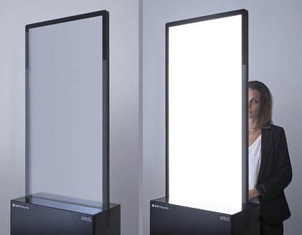 Press kit | 2578-01 - Press release | Award-winningALED Privacy-Plus Technology - LightGlass - Lighting Design -                ALED Privacy-Plus technology - Photo credit: LightGlass