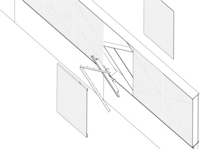 Dossier de presse | 2366-01 - Communiqué de presse | Un nouveau viaduc pour le Campus MIL de l’Université de Montréal - civiliti - Design urbain - Axono du parapet avec barres DEL intégrées - Crédit photo : civiliti