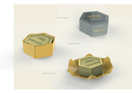 Dossier de presse | 2472-01 - Communiqué de presse | Award Winning Product Package Design: Butter gram - Axiom Consulting - Produit - Parts &amp; Details - Crédit photo : Team Axiom<br>