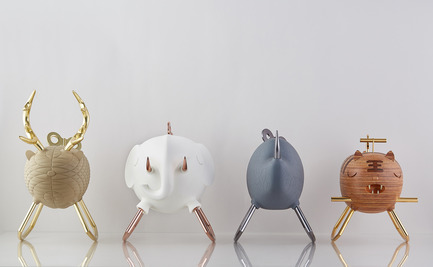 Dossier de presse | 2541-01 - Communiqué de presse | The Endangered - Trigger Design - Design industriel - The Endangered | Front View<br> Scented jewelry boxes that takes form of endangered animals to emphasis the importance of cherishing precious moment with your loves ones.  - Crédit photo : Cause &amp; Effect Studio