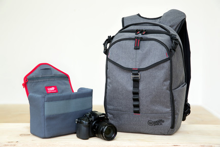 Press kit | 2599-01 - Press release | Wolffepack Capture, the Orbital Backpack, Wins 3 International Design Awards in 2017 - Wolffepack - Product - Wolffepack Capture with its own custom padded camera pod - Photo credit: Wolffepack Limited
