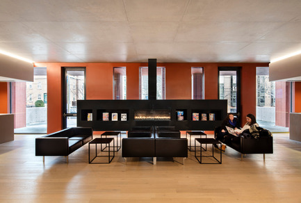 Dossier de presse | 1481-01 - Communiqué de presse | Center for Jewish Life at Drexel University - Stanley Saitowitz | Natoma Architects Inc. - Architecture institutionnelle - Center For Jewish Life - Interior-02 - Crédit photo : Richard Barnes