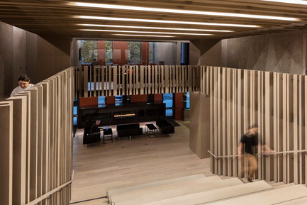 Dossier de presse | 1481-01 - Communiqué de presse | Center for Jewish Life at Drexel University - Stanley Saitowitz | Natoma Architects Inc. - Architecture institutionnelle - Center For Jewish Life - Interior-03 - Crédit photo : Richard Barnes