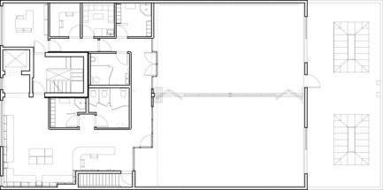 Dossier de presse | 2605-01 - Communiqué de presse | Oprah Sponsored Performing Arts Center Wins Multiple Design Awards - Jordan Parnass Digital Architecture - Architecture institutionnelle - Floor plan - Crédit photo : Jordan Parnass Digital Architecture