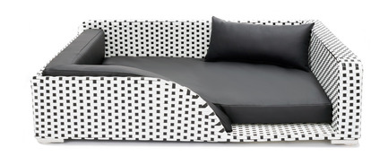 Dossier de presse | 2438-01 - Communiqué de presse | Swiss Start-Up Embellishes the Lives of Dogs and Owners - Volentis GmbH - Produit - IDA Silver Award Winner - LABONI Dog Bed Cosmopolitan - Crédit photo : Volentis GmbH<br>