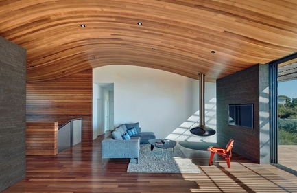 Dossier de presse | 1891-04 - Communiqué de presse | Skyline House - Terry & Terry Architecture - Architecture résidentielle - Living Area - Crédit photo : Bruce Damonte Photography