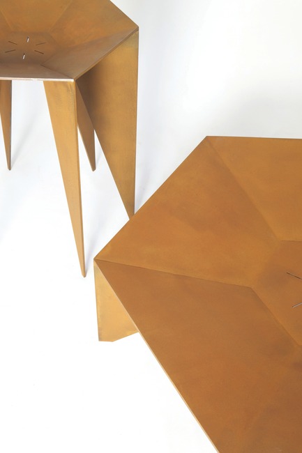Press kit | 2608-01 - Press release | Les Choses, Publishing - Etterr Production - Product - Brazier N°1 and N°2. - Photo credit: P. Vuilmet
