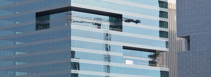 Dossier de presse | 2125-06 - Communiqué de presse | Charlotte NC’s Newest Office Tower Opens For Business - John Portman & Associates - Architecture commerciale - Terraced Office Space at New 615 College Charlotte Designed by John Portman &amp; Associates of Atlanta - Crédit photo : John Portman &amp; Associates