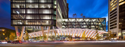 Press kit | 1615-04 - Press release | IESBC Announces the 2017 'Vision Award' Recipients - IESBC - Lighting Design -   TELUS Garden - IESBC Award of Excellence for Energy &amp; Environmental Lighting Design<br>  - Photo credit:   Westbank Corp 