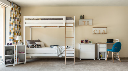 Press kit | 2473-01 - Press release | TICIA The Growing Bed - Complojer for kids - Product - Ticia for two - &nbsp;last step&nbsp;the all in one bed  - Photo credit: complojerforkids