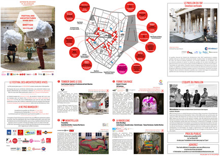 Dossier de presse | 982-36 - Communiqué de presse | Le Festival des Architectures Vives 2017 ouvre bientôt - Association Champ Libre - Festival des Architectures Vives (FAV) - Évènement + Exposition - Programme du FAV&nbsp; - Crédit photo : Festival des Architectures Vives