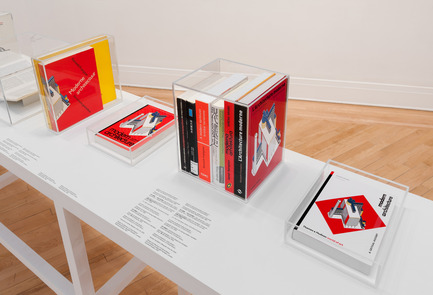Dossier de presse | 756-17 - Communiqué de presse | Apprendre aux architectes: quatre cours de Kenneth Frampton - Centre Canadien d’Architecture (CCA) - Évènement + Exposition - Apprendre aux architectes&nbsp;: quatre cours de Kenneth Frampton. Vue d’installation, 2017. - Crédit photo : Centre Canadien d’Architecture