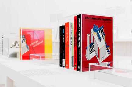 Dossier de presse | 756-17 - Communiqué de presse | Apprendre aux architectes: quatre cours de Kenneth Frampton - Centre Canadien d’Architecture (CCA) - Évènement + Exposition - Apprendre aux architectes&nbsp;: quatre cours de Kenneth Frampton. Vue d’installation, 2017. - Crédit photo : Centre Canadien d’Architecture