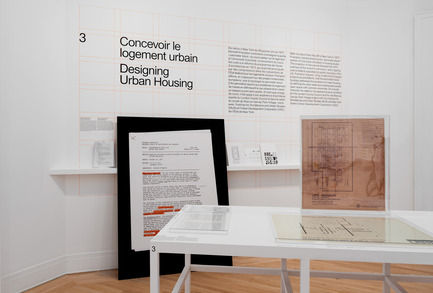 Dossier de presse | 756-17 - Communiqué de presse | Apprendre aux architectes: quatre cours de Kenneth Frampton - Centre Canadien d’Architecture (CCA) - Évènement + Exposition - Apprendre aux architectes&nbsp;: quatre cours de Kenneth Frampton. Vue d’installation, 2017. - Crédit photo : Centre Canadien d’Architecture