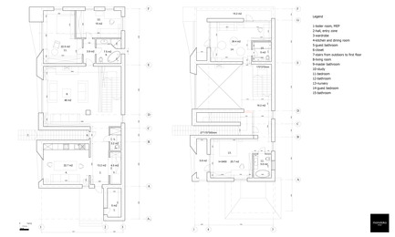 Dossier de presse | 2247-02 - Communiqué de presse | A Constructive Approach - Maxim Kashin Architects - Design d’intérieur résidentiel - floor plans - Crédit photo : Monoloko design