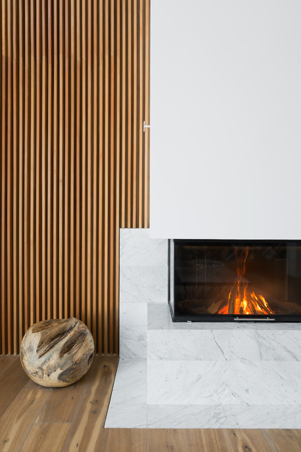Dossier de presse | 2247-02 - Communiqué de presse | A Constructive Approach - Maxim Kashin Architects - Design d’intérieur résidentiel - Fireplace - Crédit photo : Ilya Ivanov