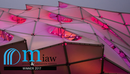 Dossier de presse | 2276-04 - Communiqué de presse | MIAW 2017 : les lauréats - ArchiDesignclub by Muuuz - Concours - MDT-TEX - Eye Beacon - Crédit photo : (c) muuuz