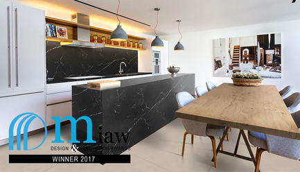 Dossier de presse | 2276-04 - Communiqué de presse | MIAW 2017 : les lauréats - ArchiDesignclub by Muuuz - Concours - THESIZE - Neolith Nero Marquina - Crédit photo : (c) muuuz