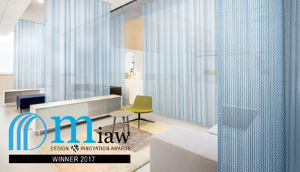 Dossier de presse | 2276-04 - Communiqué de presse | MIAW 2017 : les lauréats - ArchiDesignclub by Muuuz - Concours - VESCOM - Voilages acoustiques - Crédit photo : (c) muuuz