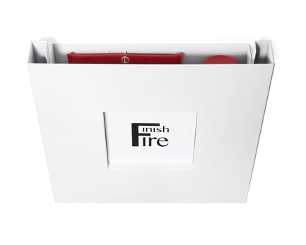 Dossier de presse | 2658-01 - Communiqué de presse | Frame hides Fire Protection in Style - Award Winning Design - FinishFire - Produit - Frame upper - Crédit photo : Sanna Liimatainen / Finishfire