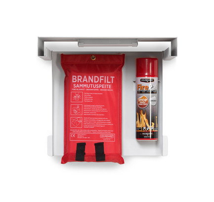 Dossier de presse | 2658-01 - Communiqué de presse | Frame hides Fire Protection in Style - Award Winning Design - FinishFire - Produit - Frame open - Crédit photo : Sanna Liimatainen / Finishfire