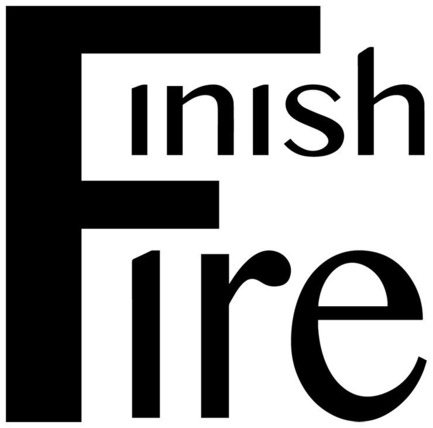 Dossier de presse | 2658-01 - Communiqué de presse | Frame hides Fire Protection in Style - Award Winning Design - FinishFire - Produit - Finishfire logo - Crédit photo : Sanna Liimatainen / Finishfire