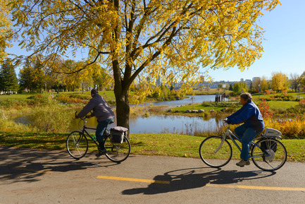 Dossier de presse | 2647-01 - Communiqué de presse | Rêvons nos rivières: concours interdisciplinaire d’idées - Ville de Québec - Concours - Parc linéaire de la Rivière-Saint-Charles - Crédit photo : Ville de Québec