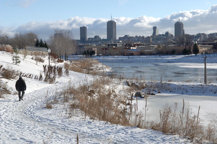 Dossier de presse | 2647-01 - Communiqué de presse | Rêvons nos rivières: concours interdisciplinaire d’idées - Ville de Québec - Concours - Parc linéaire de la Rivière-Saint-Charles - Crédit photo : Ville de Québec