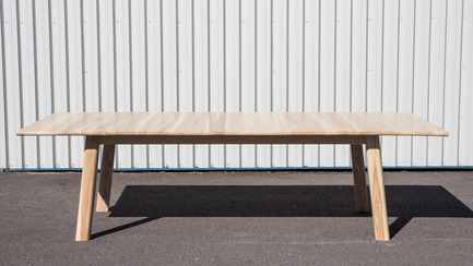 Press kit | 562-71 - Press release | Rainville-Sangaré Receives 2017 Phyllis Lambert Grant - Bureau du design - Ville de Montréal - Industrial Design - Ohio table - Photo credit: Rainville-Sangaré