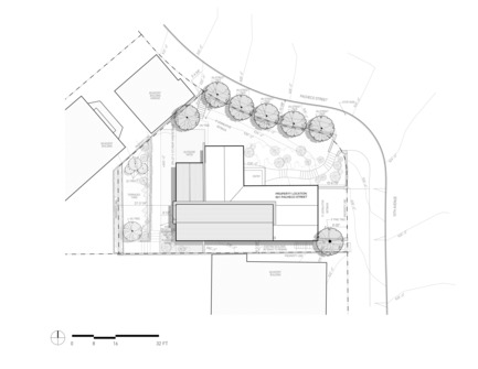 Dossier de presse | 2601-01 - Communiqué de presse | A-to-Z House - SAW // Spiegel Aihara Workshop - Architecture résidentielle - Site Plan - Crédit photo : SAW